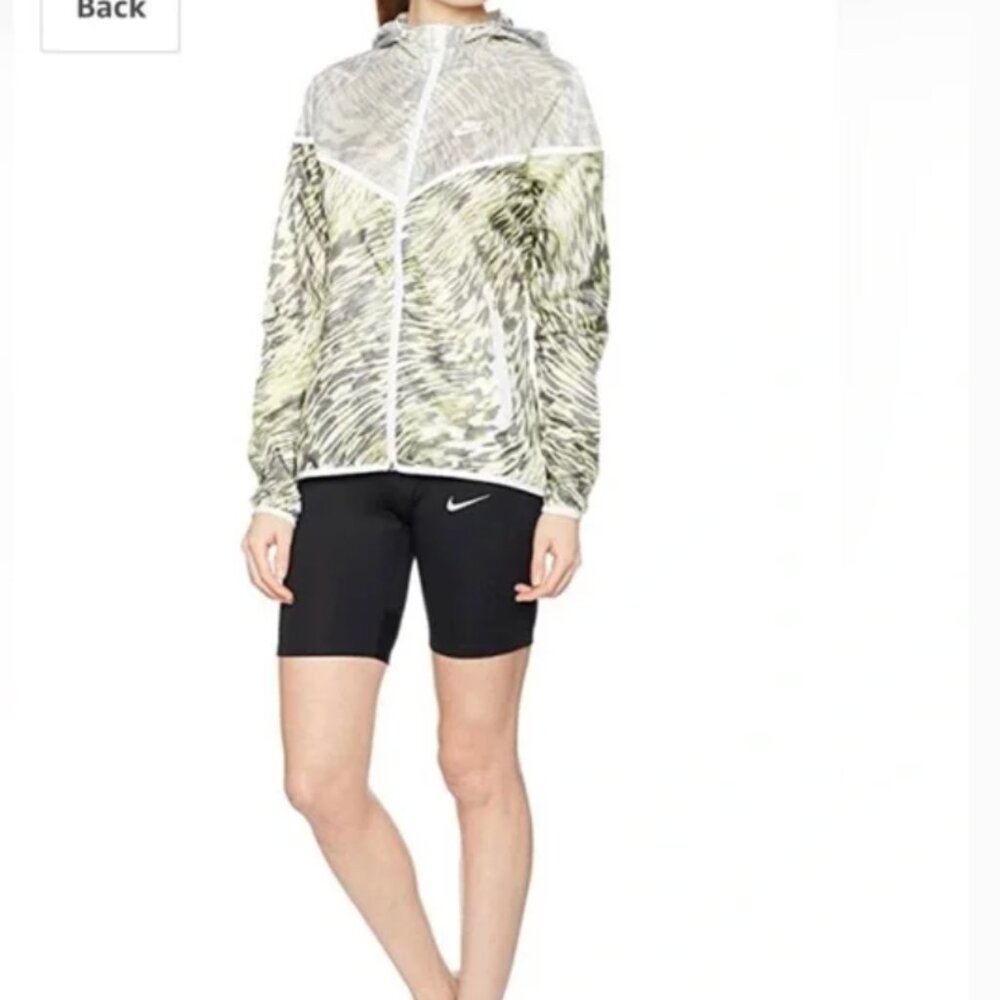 Nike Tech Hyperfuse Windrunner Jacket Green S - image 3